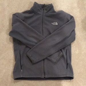 North Face Full Zip Fleece - Charcoal
